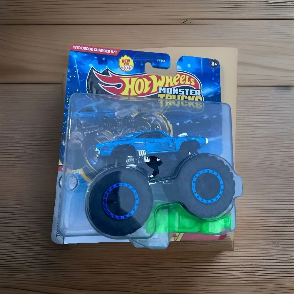 HOT WHEELS MONSTER TRUCKS. 70 CHARGER R/T. NEW FOR 2025.